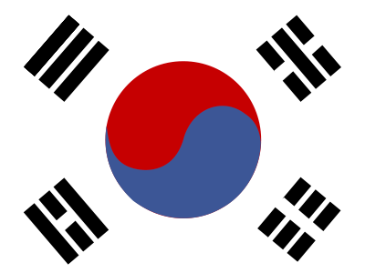 Republic of Korea flag