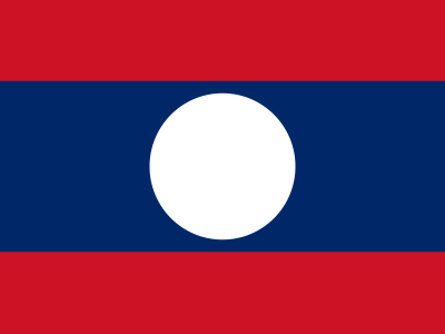 Lao People’s Democratic Republic flag